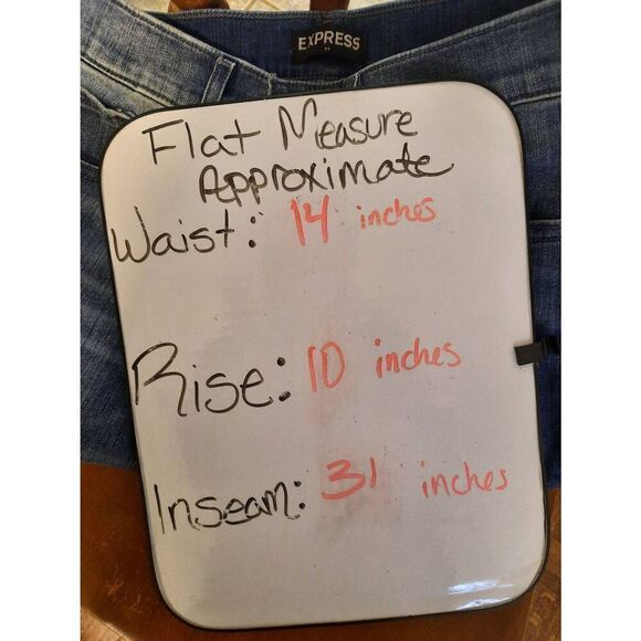 Express Size 2 Denim Perfect Legging Jean High Rise Jegging Jeans - Picture 6 of 6